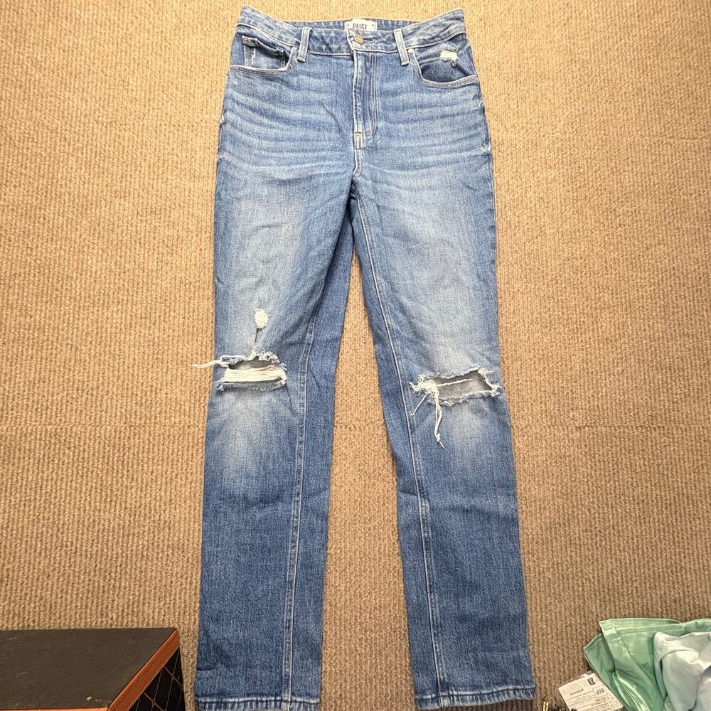 Paige Sarah Slim Destructed Jeans Size 27